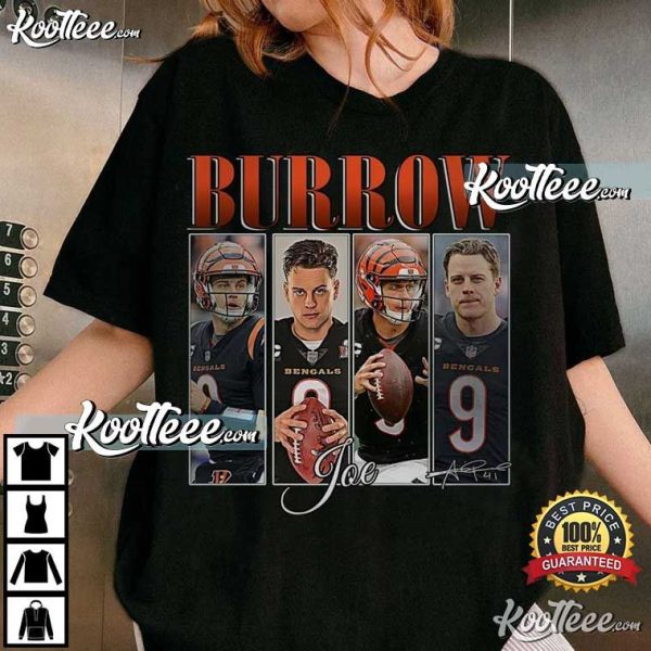 Joe Burrow Cincinnati Bengals Vintage Gift For Fan T-Shirt