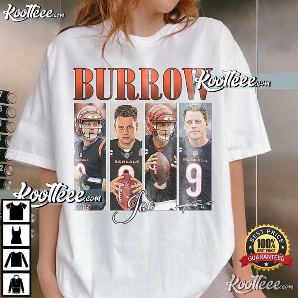 Joe Burrow Cincinnati Bengals Vintage Gift For Fan T-Shirt