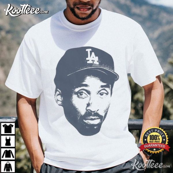 Kobe Bryant LA Dodgers Los Angeles Baseball Streetwear T-Shirt