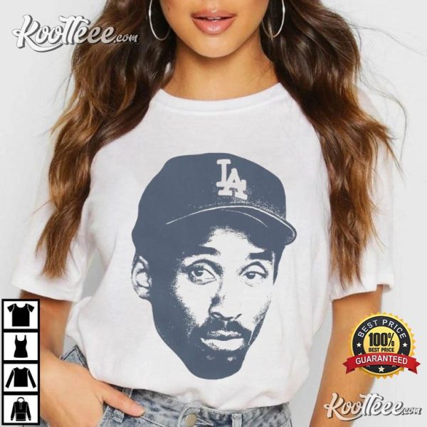 Kobe Bryant LA Dodgers Los Angeles Baseball Streetwear T-Shirt