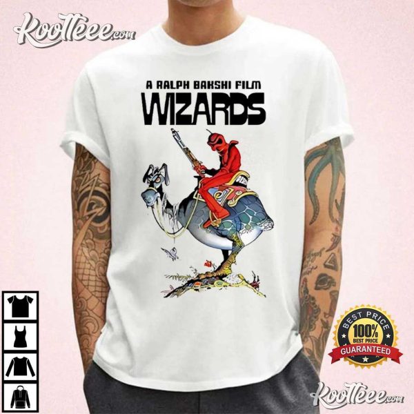 Wizards 1977 A Ralph Bakshi Film T-Shirt