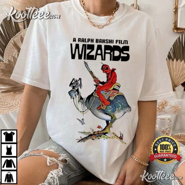 Wizards 1977 A Ralph Bakshi Film T-Shirt