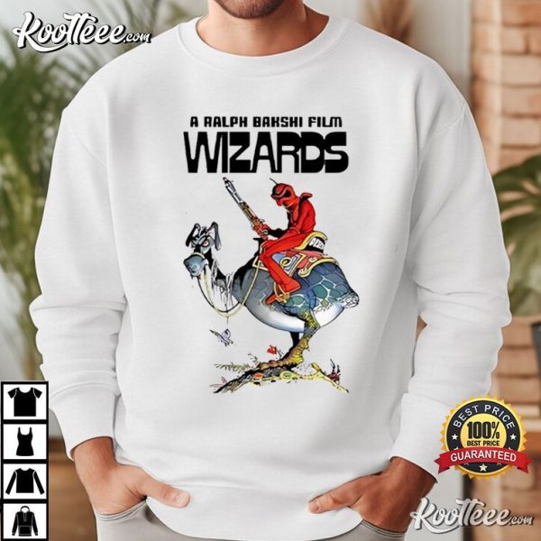 Wizards 1977 A Ralph Bakshi Film T-Shirt