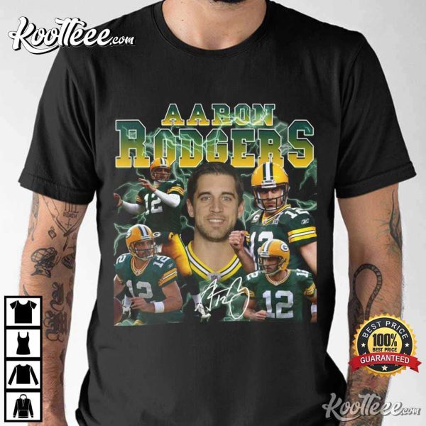 Aaron Rodgers Green Bay Packers Gift For Fans T-Shirt