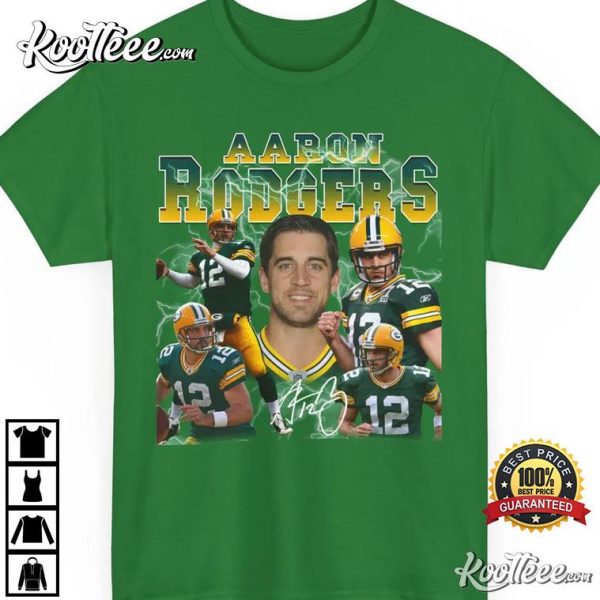 Aaron Rodgers Green Bay Packers Gift For Fans T-Shirt