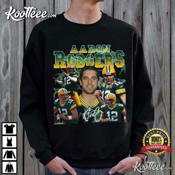 Aaron Rodgers Green Bay Packers Gift For Fans T-Shirt