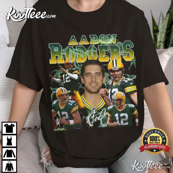 Aaron Rodgers Green Bay Packers Gift For Fans T-Shirt