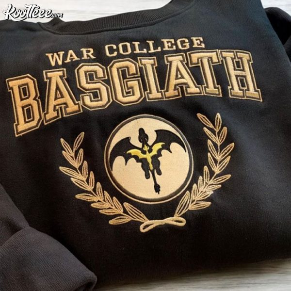 Basgiath War College Fourth Wing The Empyrean Embroidered Sweatshirt