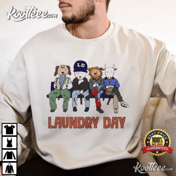 Laundry Day Animals T-Shirt