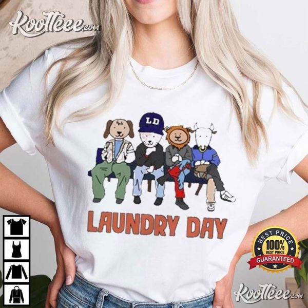 Laundry Day Animals T-Shirt