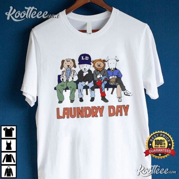 Laundry Day Animals T-Shirt