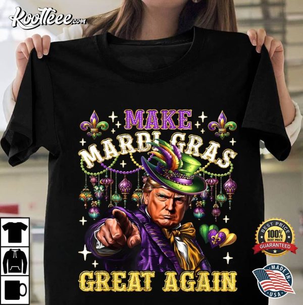 Make Mardi Gras Great Again Donald Trump T-Shirt