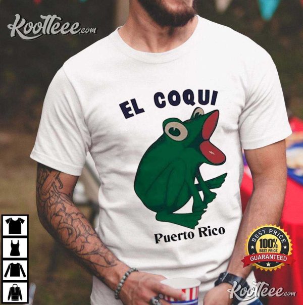 El Coqui Puerto Rico T-Shirt