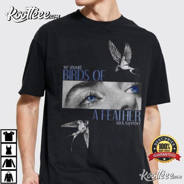 Billie Eilish Birds Of A Feather Aesthetic Inspired T-Shirt