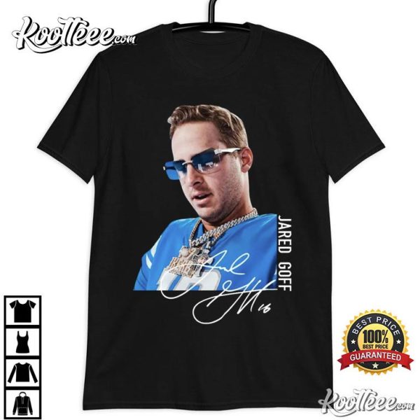 Jared Goff Iced Out Detroit Lions Football Gameday T-Shirt