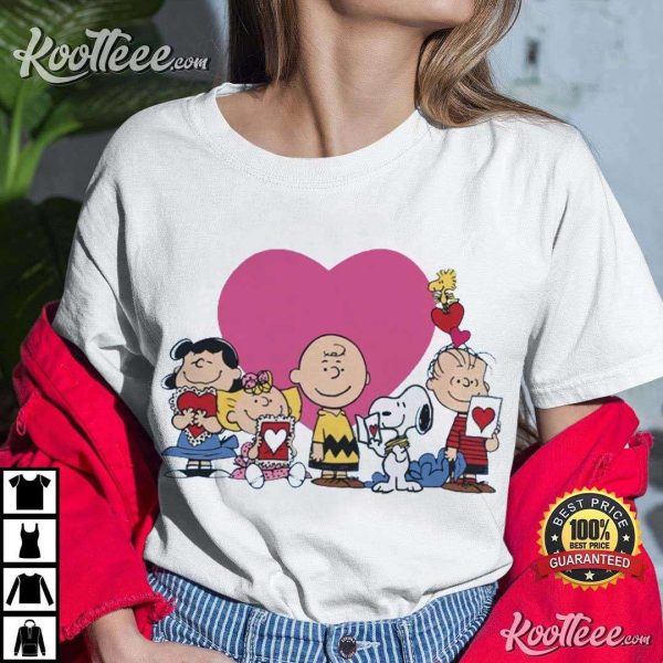 Valentine’s Peanuts Snoopy Love Gift T-Shirt