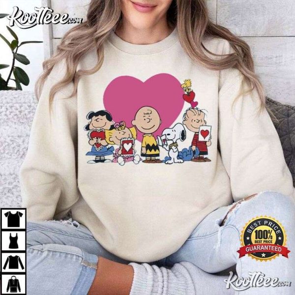 Valentine’s Peanuts Snoopy Love Gift T-Shirt