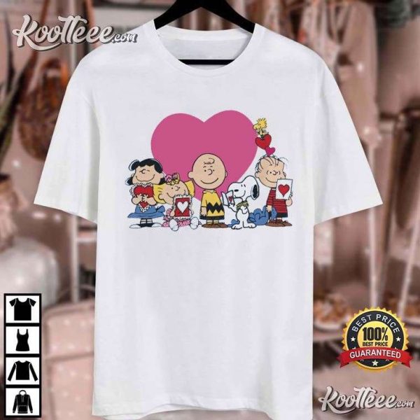 Valentine’s Peanuts Snoopy Love Gift T-Shirt