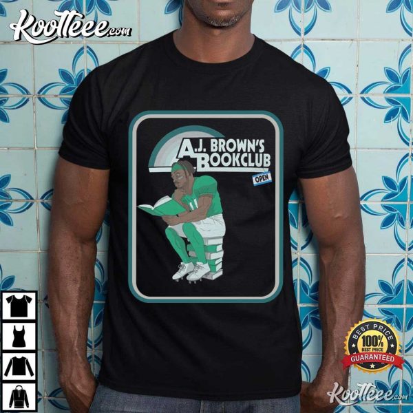 Philadelphia Eagles AJ Brown’s Book Club T-Shirt