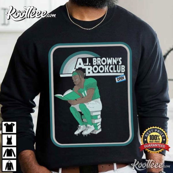 Philadelphia Eagles AJ Brown’s Book Club T-Shirt