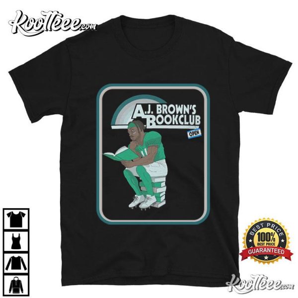 Philadelphia Eagles AJ Brown’s Book Club T-Shirt