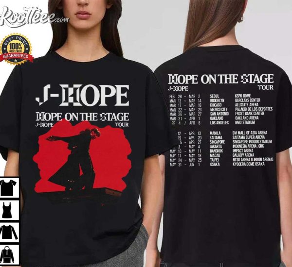 J-Hope Hope On The Stage Tour BTS Hobi T-Shirt