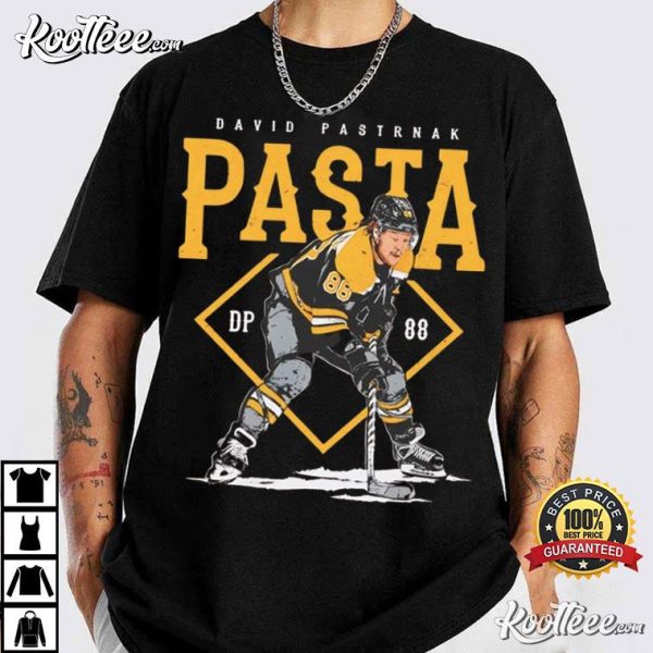 David Pastrnak Boston Bruins NHL Hockey Pasta Vintage T-Shirt