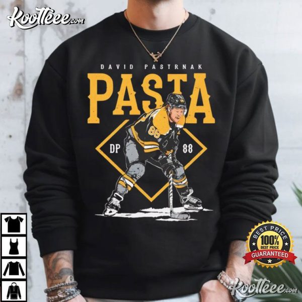 David Pastrnak Boston Bruins NHL Hockey Pasta Vintage T-Shirt