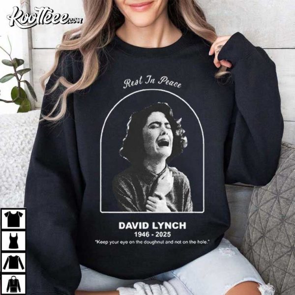 David Lynch Keep Your Eye On The Doughnut Rest In Peace T-Shirt