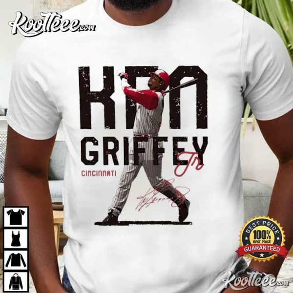 Ken Griffey Jr Cincinnati Reds MLB Baseball T-Shirt