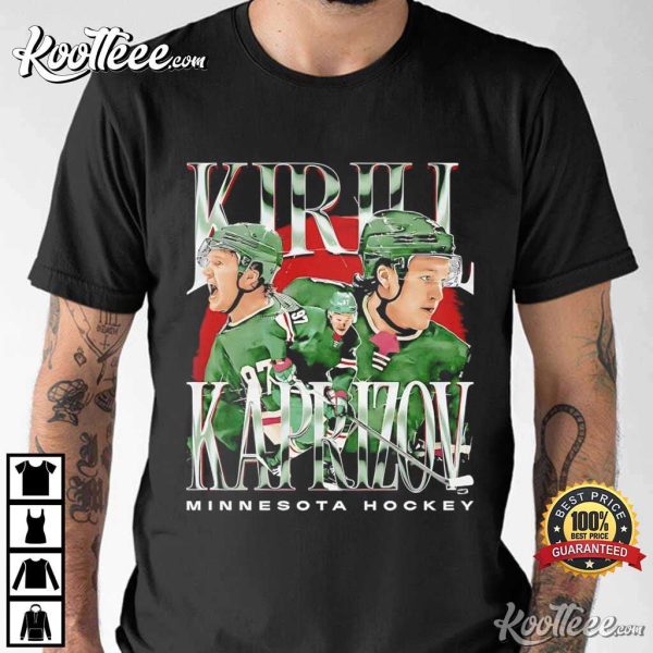 Kirill Kaprizov Minnesota Wild NHL Hockey Vintage T-Shirt