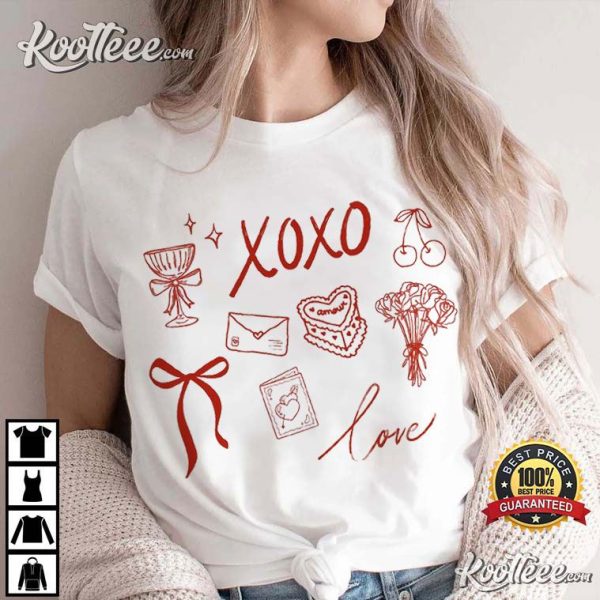 Valentines Day Xoxo Gift For Her T-Shirt