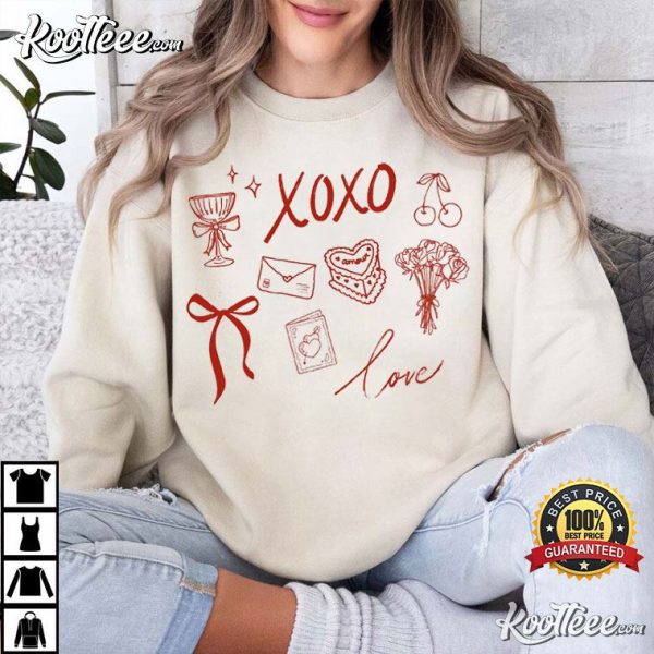 Valentines Day Xoxo Gift For Her T-Shirt