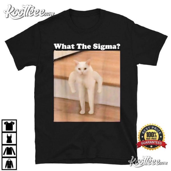 What The Sigma Cat Meme T-Shirt