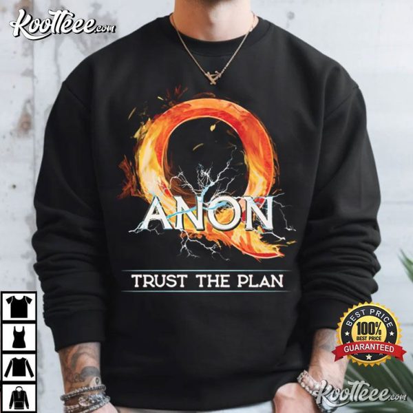 QAnon Trust The Plan Trump Conspiracy Theory T-Shirt