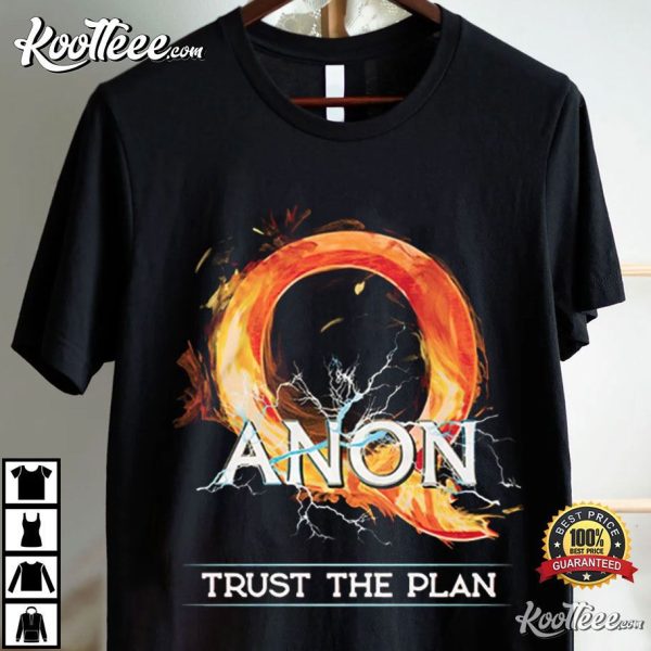 QAnon Trust The Plan Trump Conspiracy Theory T-Shirt