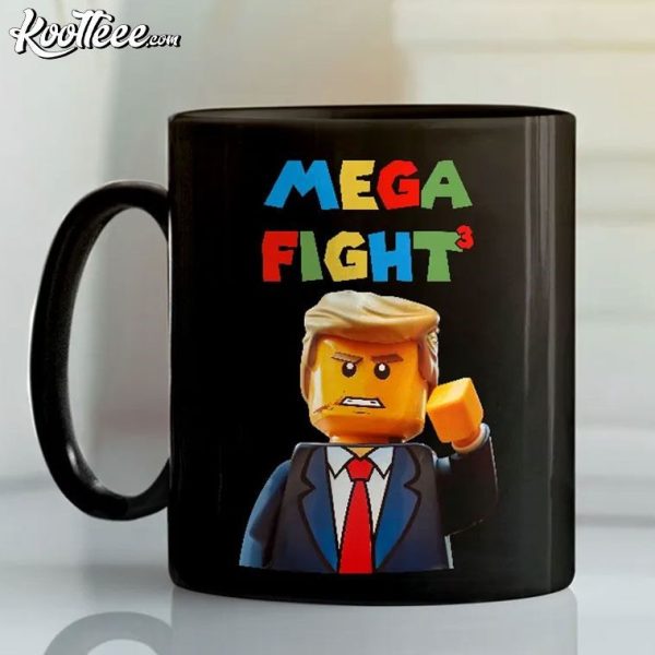 Lego Donald Trump President 45-47 Mega Fight Mug