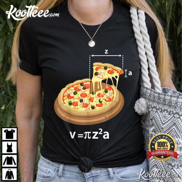 Funny Pi Day Pizza Meme Mathematics Teacher T-Shirt