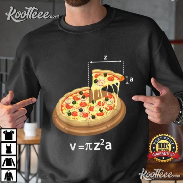 Funny Pi Day Pizza Meme Mathematics Teacher T-Shirt