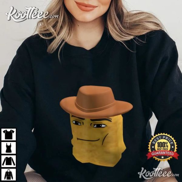 Chicken Nugget Cowboy Meme T-Shirt