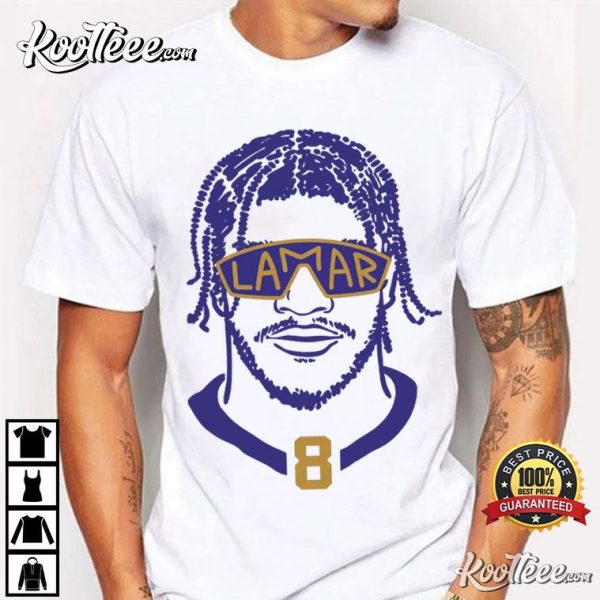 Lamar Jackson Baltimore Ravens Football Playoffs T-Shirt