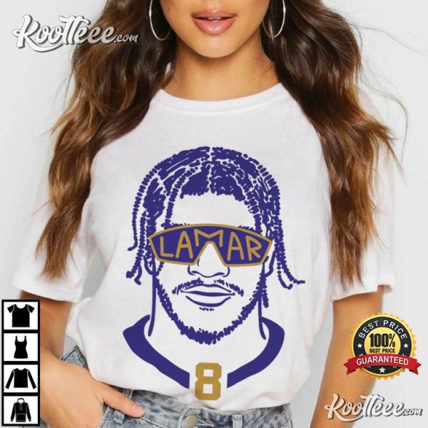 Lamar Jackson Baltimore Ravens Football Playoffs T-Shirt