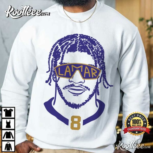 Lamar Jackson Baltimore Ravens Football Playoffs T-Shirt