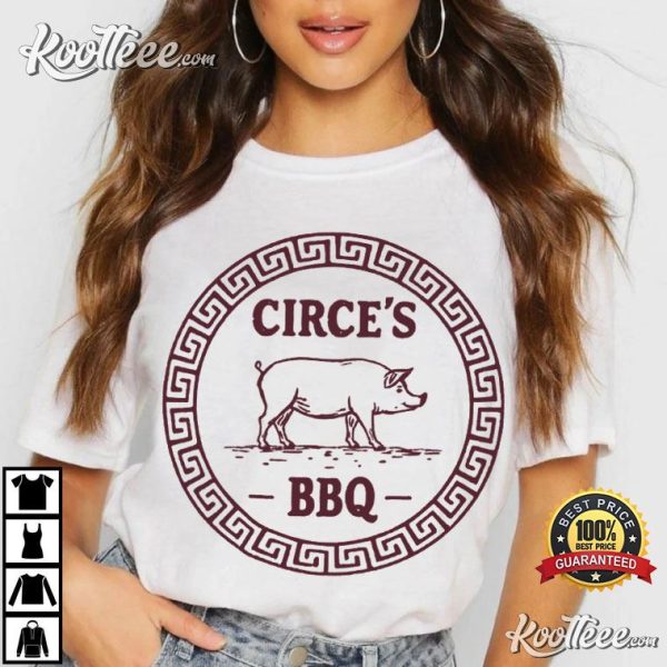 Circe’s BBQ The Odyssey Funny Greek Mythology T-Shirt