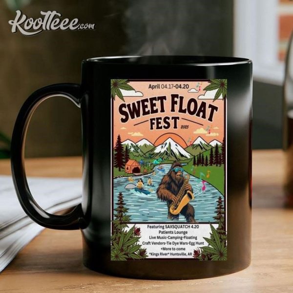 Sweet Float Fest April 17-20 2025 Huntsville Arkansas Poster T-Shirt