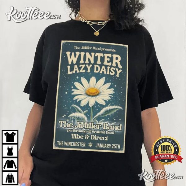 The JiMiller Band The Winchester In Lakewood OH January 25 2025 T-Shirt