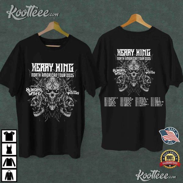 Slayer Kerry King North American Headline Tour Merchandise T-Shirt