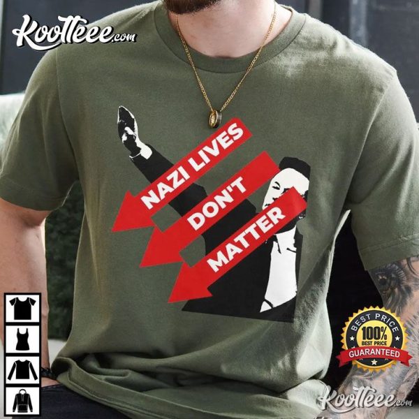 Elon Musk Roman Salute Nazi Lives Don’t Matter T-Shirt