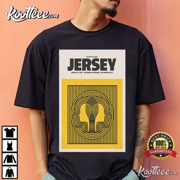 Jersey The Regency Ballroom In San Francisco CA January 18 2025 T-Shirt