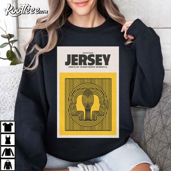 Jersey The Regency Ballroom In San Francisco CA January 18 2025 T-Shirt